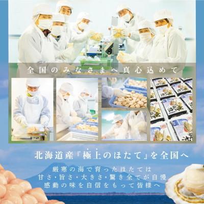 ふるさと納税 別海町 先行受付【3Dフリーザー冷凍】刺身用 ほたて貝柱 800g (約25-35玉入) 北海道野付産 玉冷の画像