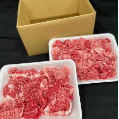 ふるさと納税 守谷市 【常陸牛】切り落とし1kg |  | 01