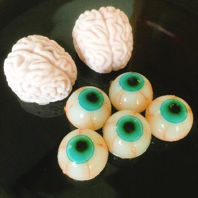 ふるさと納税 豊中市 [世にも珍しいホラー菓子]目玉ゼリーと脳みそレアチーズ