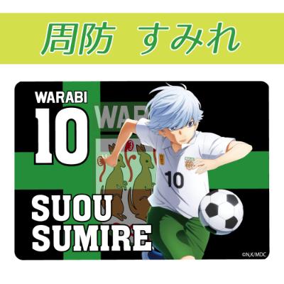 ふるさと納税 蕨市 蕨オリジナルグッズ[さよなら私のクラマー]ブランケット 周防すみれ