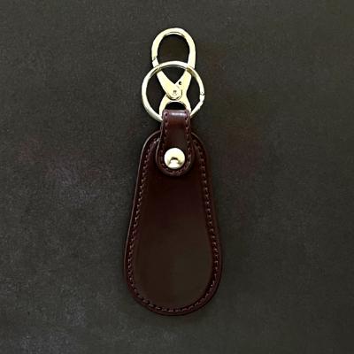 ふるさと納税 葛飾区 数量限定[コードバン]靴べら ワイン ASUMEDERU itakura ハンドメイド