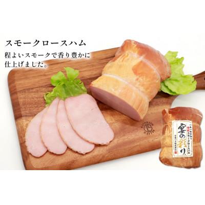 ふるさと納税 日向市 【11月〜1月限定発送】人気のハム2種セット 計1.22kg  贈答 ギフト 日本ハム 宴の彩り |  | 02