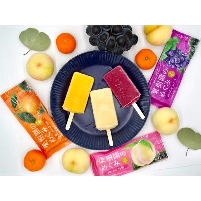 ふるさと納税 岡山市 岡山県産果物を贅沢に使用したアイスバーセット