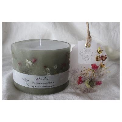 ふるさと納税 一宮町 季節のボタニカルキャンドルとサシェのセット