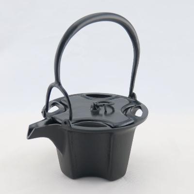 ふるさと納税 高岡市 [高岡銅器]アルミ鋳物 燗鍋 七宝 黒色