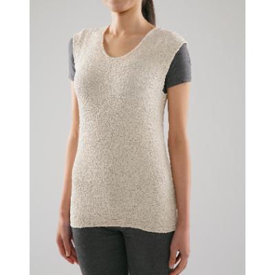 ふるさと納税 川俣町 福島県川俣町産 ミラクルロール インナー袖無Mサイズロング丈