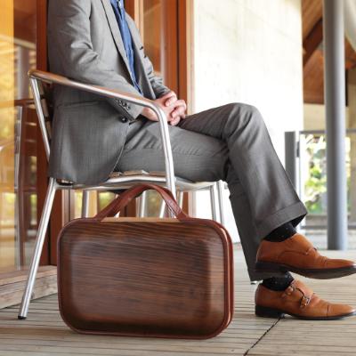 ふるさと納税 馬路村 モナッカ bag-Roots Land(ブラウン)[399]