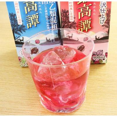 ふるさと納税 白糠町 しそ焼酎 鍛高譚2種 飲み比べセット【900ml×2本×2種】 | 