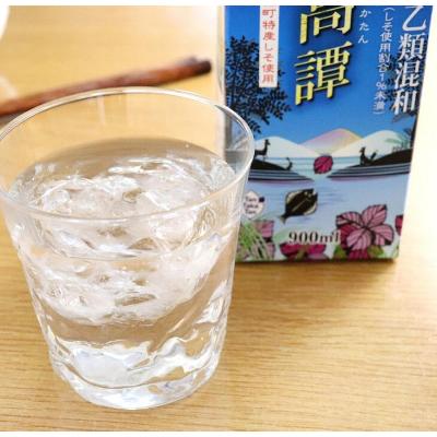 ふるさと納税 白糠町 しそ焼酎 鍛高譚2種 飲み比べセット【900ml×2本×2種】 |  | 01
