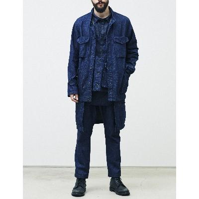 ふるさと納税 井原市 井原デニムコート・ジャケット(6way) Sサイズ