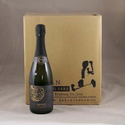 ふるさと納税 安来市 月山 スパークリング「クラウド」1ケース 720ml×6本