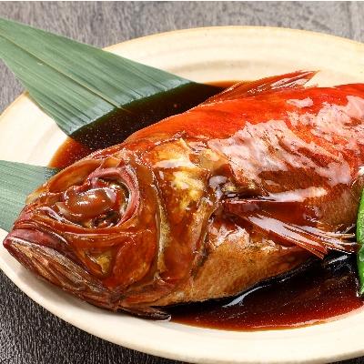 ふるさと納税 小田原市 小田原漁港が見える鮑屋工場でつくった金目鯛姿煮4尾