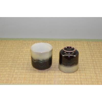 ふるさと納税 添田町 【高取焼】夫婦湯呑_2