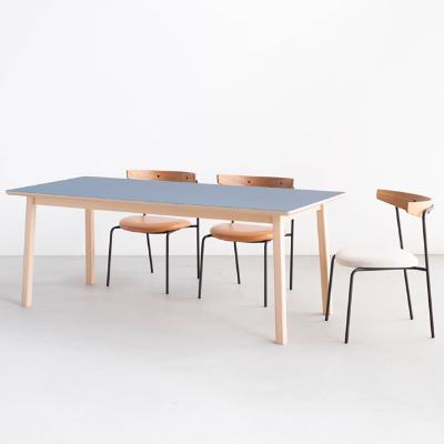 ふるさと納税 大川市 ダイニングセットBREAD 150×75×70 オーク無垢 大川市 WAプラス