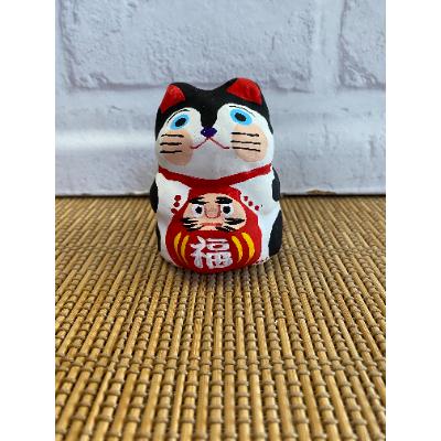 ふるさと納税 春日部市 達磨抱き戌(いぬ)手作り張子人形