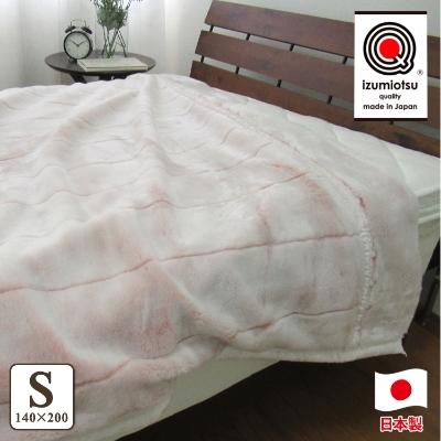 ふるさと納税 泉大津市 日本製 アクリル マイヤー毛布 シングル ピンク