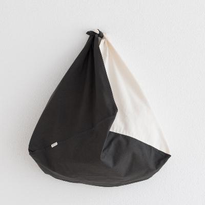 ふるさと納税 西粟倉村 2TONE吾妻袋Lサイズ [チャコール(ヤシャブシ×エンジュ)]