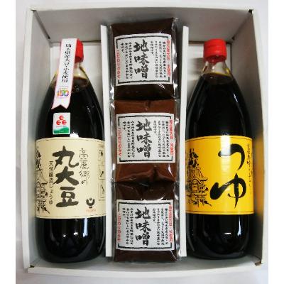 ふるさと納税 日高市 高麗郷味めぐり 醤油・つゆ・味噌セット