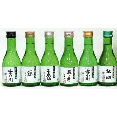ふるさと納税 郡山市 福島県郡山市 郡山地酒探訪 6本詰め 180ml×6