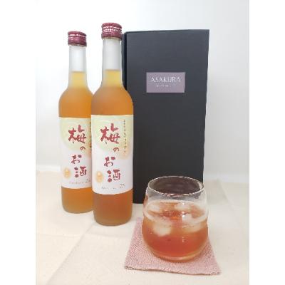 ふるさと納税 朝倉市 梅のお酒 500ml×2本セット
