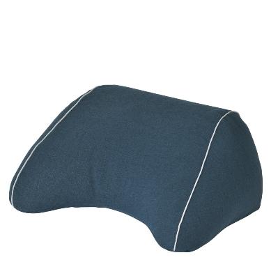 ふるさと納税 北広島町 バックレストクッション(インディゴ) 環境にやさしいリボーンクッション