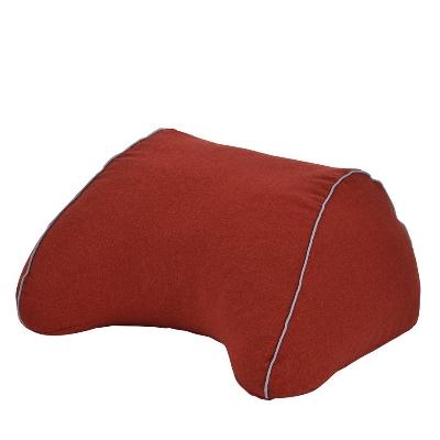 ふるさと納税 北広島町 バックレストクッション(ウォームレッド) 環境にやさしいリボーンクッション