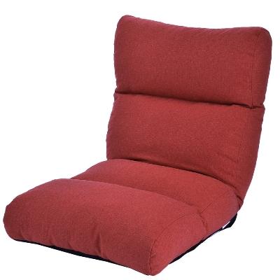 ふるさと納税 北広島町 座椅子キタヒロカブール(ウォームレッド) 環境にやさしい座椅子