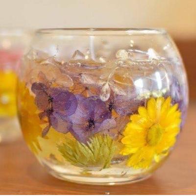 ふるさと納税 豊中市 障がいがある方が作った キャンドルホルダー