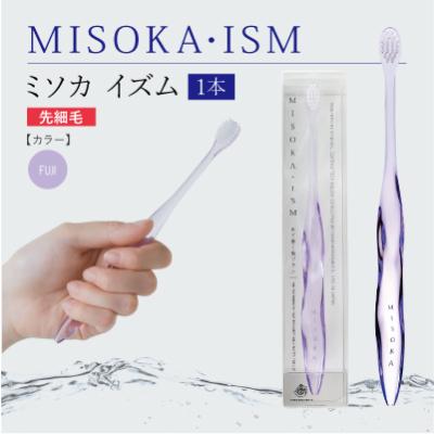 ふるさと納税 箕面市 [デザイナーズモデル]水で磨くプレミアム歯ブラシMISOKA・ISM 本体カラー「FUJI」
