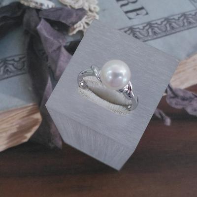 ふるさと納税 鳥羽市 伊勢志摩あこや本真珠リング#12(SV8.0)60-10