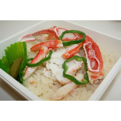 ふるさと納税 いわき市 小名浜美食ホテル謹製冷凍カニピラフセット
