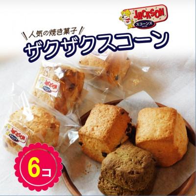 ふるさと納税 津野町 ザクザクスコーン 6コセット