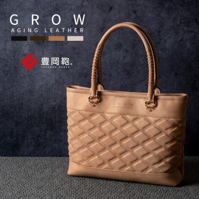 ふるさと納税 豊岡市 豊岡鞄GROW 育てる鞄 AGING TOTE ナチュラル