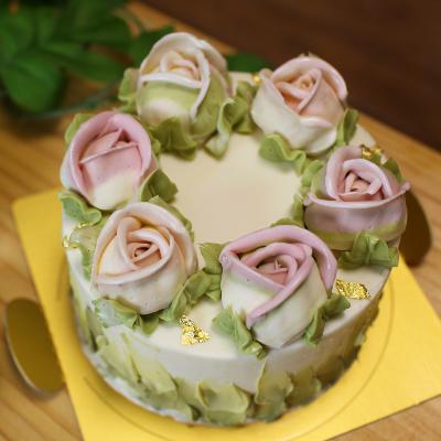 ふるさと納税 別府市 デザインバタークリームデコレーションケーキ