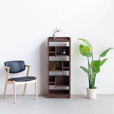 ふるさと納税 大川市 LANE レーン シェルフ45L ロータイプ ウォールナット(幅45高さ120)