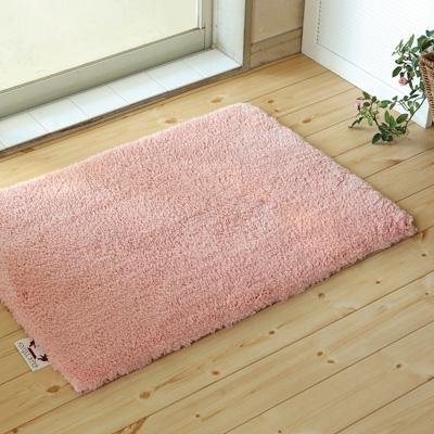 ふるさと納税 九度山町 エンジェルステップバスマット 縦50×横70cm サーモンピンク