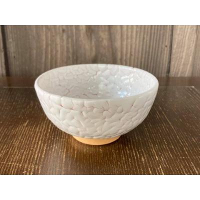 ふるさと納税 大津市 龍爪梅花皮 ちょっと茶碗 赤(11cm)