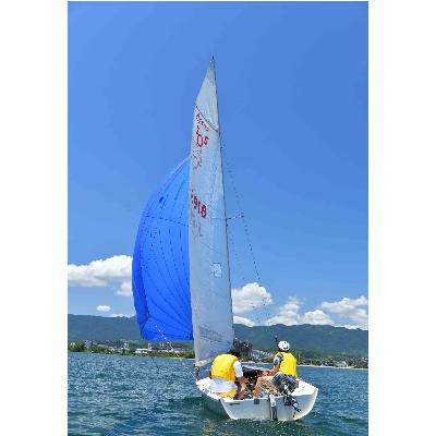 ふるさと納税 大津市 びわ湖でヨットレッスン[2名様]1日コース
