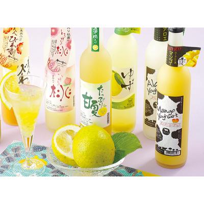 ふるさと納税 佐世保市 果肉入りフルーツリキュール6種6本セット(各500ml) |  | 01
