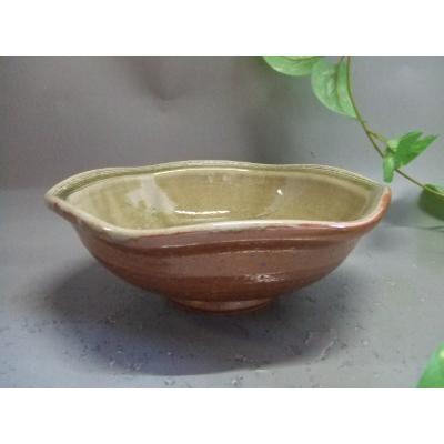 ふるさと納税 甲賀市 [信楽焼]花弁盛ボール 盛鉢 うつわ nwu-008