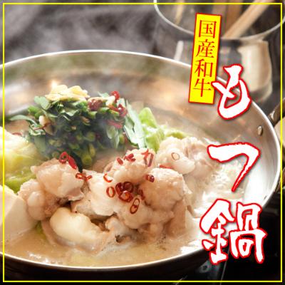 ふるさと納税 ひたちなか市 国産和牛もつ鍋セット(3〜4人前)〆の極太ラーメン付