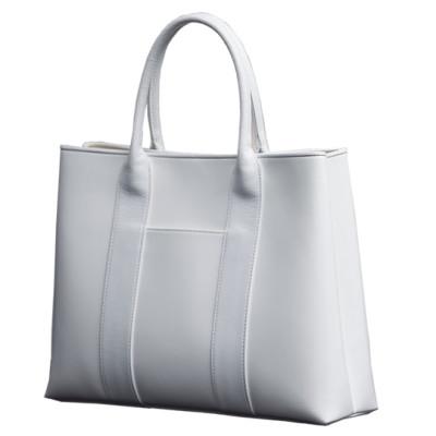 ふるさと納税 御代田町 [濱野皮革工藝のトートバッグ] セレブトート (ホワイト)