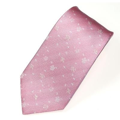 ふるさと納税 西桂町 ネクタイ 富士桜工房 桜吹雪 ピンク