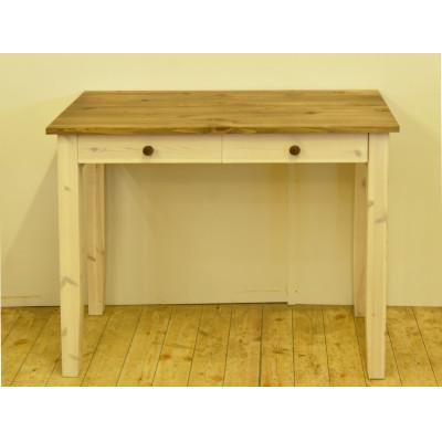 ふるさと納税 大川市 <おしゃれなカントリーデザインのデスク>ファーム90デスク/パイン/大川家具