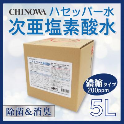 ふるさと納税 山鹿市 [次亜塩素酸水]ハセッパー水5Lキュービテナー 注ぎ用コック・300ml空ボトル付