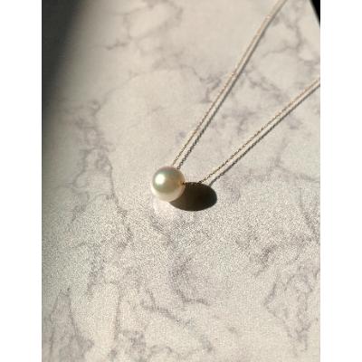 ふるさと納税 鳥羽市 あこや真珠ペンダント(約8.0-8.5mm K10製)(30-45)