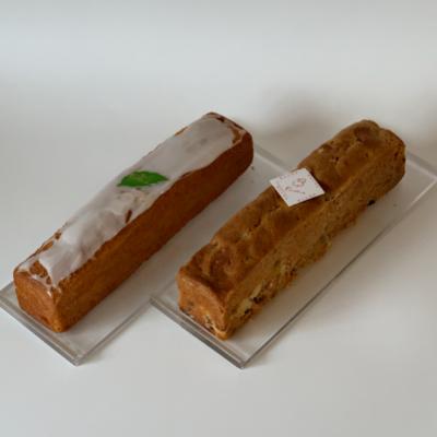 ふるさと納税 香春町 Buche Cake Bset(オレンジケーキ1本、フルーツケーキ1本)