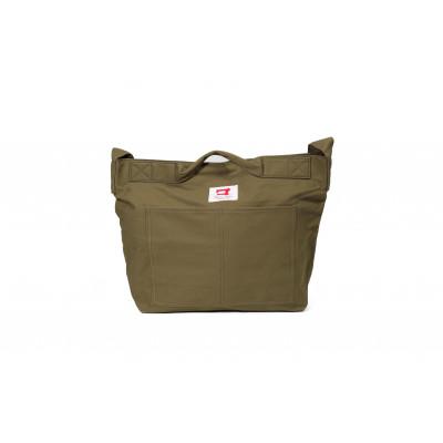 ふるさと納税 交野市 Cotton Canvas 2Way Bag カーキ