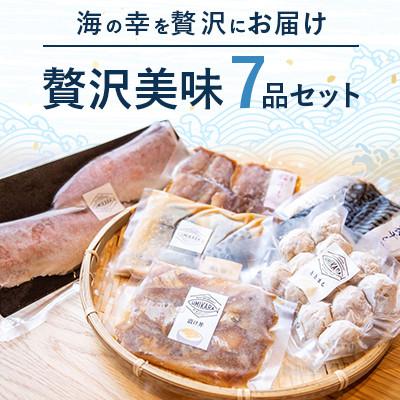ふるさと納税 高浜町 甘鯛フィーレ あじ桜干し 鯖一夜干し さわら西京漬け など 贅沢7品セット(贅沢美味セット)