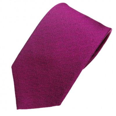 ふるさと納税 西桂町 ネクタイ 富士桜工房 梨地無地 つつじ色